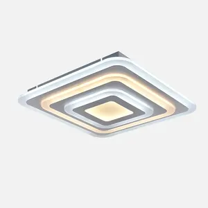 Groothandelsprijs Slimme Dimbare Inbouwwoning Slaapkamer Rgb Paneel Modern Design Woonkamer Verlichting Led Plafondlamp