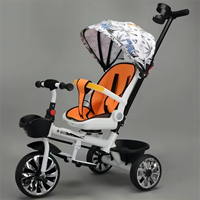 Vente flash - Tricycle à double cadre en acier WELAIXI X1 personnalisé OEM pour enfants de 1 à 6 ans avec roues en EVA