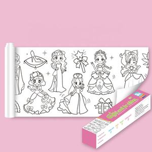 Rotolo di Carta Adesiva per Disegno per Bambini, 3m, 10m, con Stampe Cartoon, per Colorare e Dipingere Fai-<span class=keywords><strong>da</strong></span>-Te - Product Image 3