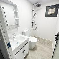 Maison conteneur extensible prête à être expédiée, installation rapide, maisonnette personnalisée sur roues, type « Granny Pod », directement de l'usine