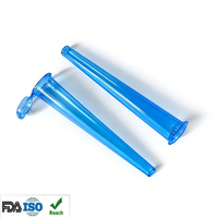 Tube en plastique PP de haute qualité 98 mm – Contenant hermétique anti-humidité pour cigarettes avec couvercle résistant aux enfants, sérigraphié