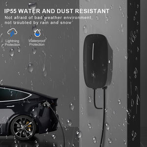 Cargador de Pared Inteligente para Vehículos Eléctricos de 7kW, 11kW y 22kW, Tipo 2, <span class=keywords><strong>Punto</strong></span> de Carga Doméstico Inteligente con Control por Aplicación - Product Image 5