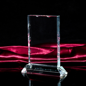 مصنع بيع بالجملة مخصص الزجاج الشفاف الزجاج الكريستال الجوائز الدينية مخصص الكأس الدينية الوقوف للهدايا الأخرى - Product Image 2