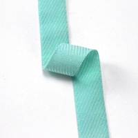 Sangle élastique personnalisée double face en twill brillant pour accessoires de décoration de vêtements et de cheveux