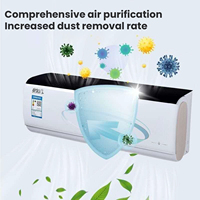 Filtre à air primaire non tissé en coton et fibre de polyester, anti-poussière, pour plafond, matériau filtrant en coton pour l'air, vente en gros