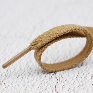 Trắng và màu xám 120cm phẳng dây giày 0.6mm rộng Polyester vật liệu bền 6mm chiều rộng - Product Image 4