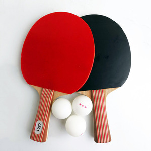 Ensemble <span class=keywords><strong>de</strong></span> raquettes <span class=keywords><strong>de</strong></span> <span class=keywords><strong>tennis</strong></span> <span class=keywords><strong>de</strong></span> <span class=keywords><strong>table</strong></span> <span class=keywords><strong>de</strong></span> haute qualité, 2 raquettes avec 3 balles <span class=keywords><strong>de</strong></span> <span class=keywords><strong>tennis</strong></span> <span class=keywords><strong>de</strong></span> <span class=keywords><strong>table</strong></span>, logo personnalisé sur la poignée - Product Image 1