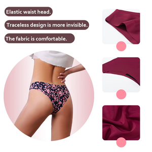 OEKO Certificación Multi-color Teen Seamless Reutilizable Alta calidad 4 capas Bragas a prueba <span class=keywords><strong>de</strong></span> fugas para el período para mujeres - Product Image 4