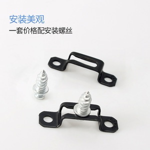 Conector de estantería de acero al carbono 2 en 1 con hebilla deslizante, de paso parcial y paso completo, de fácil instalación - Product Image 3