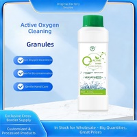 Granulés nettoyants multi-usages à l'oxygène actif, détachant et dégraissant pour cuisine et salle de bain, poudre de blanchiment à l'oxygène sans chlore
