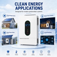 Onduleur solaire hybride 12kW 12000VA 48V 120/240V double MPPT 12000W+12000W UL1741 pour le marché américain, onduleur biphasé 12000W