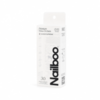 Scatola per Confezionamento Unghie Finte Professionali in PET, Design Laser Arancione, Espositore da Appendere per Vendita al Dettaglio, Custodia Protettiva Resistente