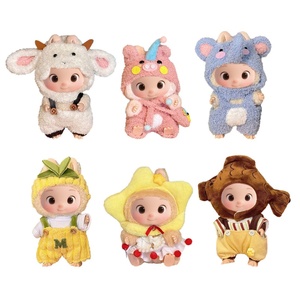 Nuevo Juguete de Alta Calidad, Muñeca de Plástico de Dibujos Animados con Solo Conjunto de Ropa, Accesorios para Muñecas de 17 cm - Product Image 5