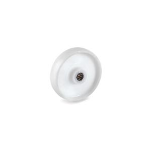 TELLURE ROTA - 683101 Polyamide 6 roues pleines-largeur de roue 30mm, ø 80 mm (Qté 12) ROUES INDUSTRIELLES-MOYENNES - Product Image 1
