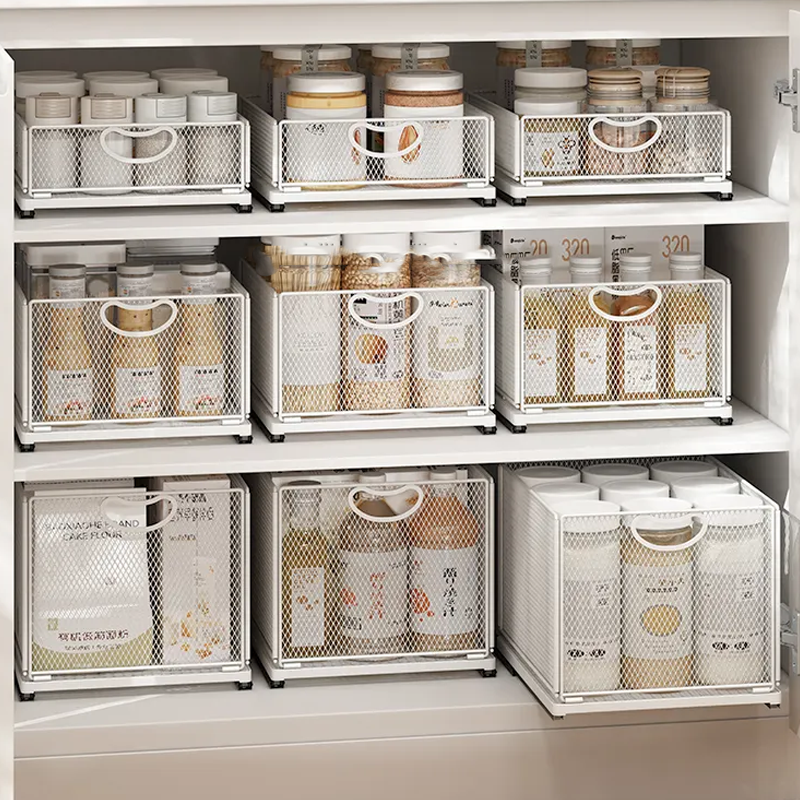 Paquete de cajas organizadoras de cajones de almacenamiento para