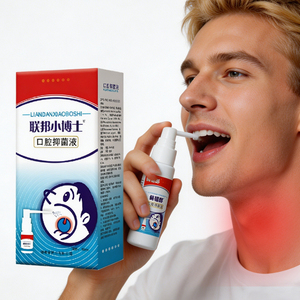 Qiaofulang Spray Oral de 30 ml, Alivio Rápido para Úlceras <span class=keywords><strong>Bucales</strong></span>, Dolor de Garganta y Tonsilitis, Boquilla Larga, Sabor Dulce Apto para Niños - Product Image 4