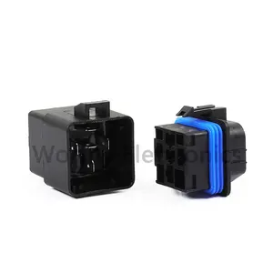 Electronic component 12092605 5 hole relay socket waterproof plug auto connector DJ7057Y-6.5-11/21 wiring harness factory