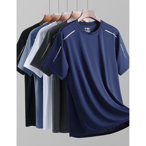 เสื้อยืดคอกลมแขนสั้นสำหรับออกกำลังกายแห้งเร็วสำหรับผู้ชาย แพ็ค 5 ตัว - Product Image 4