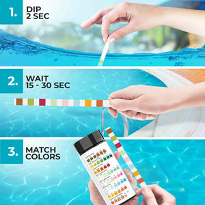 Zwembadspa Teststrips 8 In 1 Voor Bubbelbaden En Zoutwaterzwembaden - Product Image 6