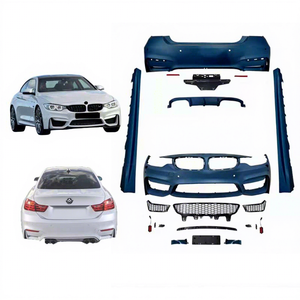 Pp plastique 2013-2023 accessoires automobiles série 4 <span class=keywords><strong>435I</strong></span> diffuseur de pare-chocs avant jupe latérale Bodykit pour F32 M4 Kit de carrosserie - Product Image 1