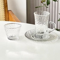 Verres à thé marocains avec coffret cadeau ensemble de tasses à thé de luxe impression personnalisée verres à thé à eau et à vin ou tasses