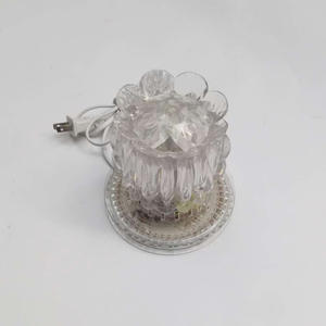 Lámpara de loto de cristal personalizada, barra de fiesta, hogar, <span class=keywords><strong>Dj</strong></span>, giratoria, Rgb, <span class=keywords><strong>efectos</strong></span> de proyección de mezcla, proyector de haz de <span class=keywords><strong>mesa</strong></span> Ktv, luz de escenario - Product Image 3