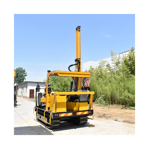 High Efficiency 6m Pile Driver New Diesel Engine Hammer GPS System Durable Bearing <b>Pump</b> for Construction Farm <b>Solar</b> Projects - Product Image 1