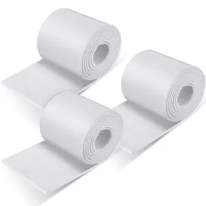 Adhesive Felt 3 Rolls Self Adhesive Felt Sheet White Padding Felt With Adhesive Backing