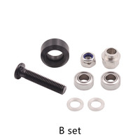 OX CNC poulie d'imprimante 3d petit Kit de roue en V Mini pour fente de Rail diamètre solide 16mm