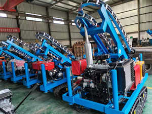 Ruifan usine chinoise vente directe petit ramper plate-forme <span class=keywords><strong>de</strong></span> forage rotatif 50m hydraulique Diesel Portable empilage <span class=keywords><strong>marteau</strong></span> d'entraînement 1 an - Product Image 6