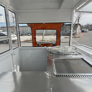 קרוואן אוכל נייד מנירוסטה בעל 3 גלגלים מדגם Custom Ape Coffee Bar Tuk Tuk למכירה, מתאים לאוכל חטיפים ושימוש חיצוני. - Product Image 5