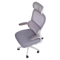 Chaise de bureau ergonomique de haute qualité à dossier réglable, installation facile, directement de l'usine, idéale pour une utilisation prolongée à domicile