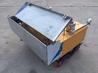 Machine à enduire les murs automatique, robot de peinture pour enduire les murs en béton, machine à enduire les murs