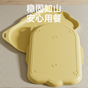 Plateau pour nourriture pour animaux de compagnie, en plastique, grande taille, antidérapant, imperméable, pour chat et chien - Product Image 1