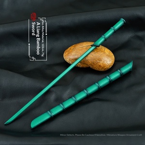 Épée en bambou Liang du film d'animation, modèle d'arme périphérique, 22 cm avec fourreau, pour anniversaire/Noël - Product Image 5
