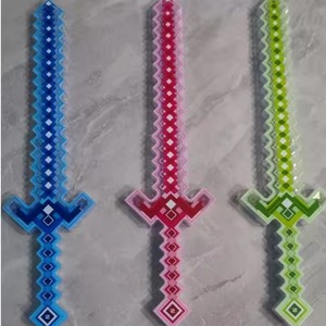 Luckykoo 2025 phát sáng âm nhạc thanh kiếm nhấp nháy dao đầy màu sắc thanh kiếm cậu bé quà tặng đồ chơi âm thanh âm nhạc thanh kiếm - Product Image 3