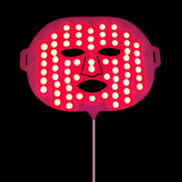 Masque facial à LED à 7+1 couleurs, luminothérapie, lumière rouge, anti-âge, appareil de beauté médicale, étanche, compatible US/CN