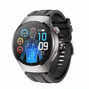 2024 MT200 Blue tooth call ECG PPG HRV body temperature Real time monitoring heart rate smart watch with calculator smartwatch