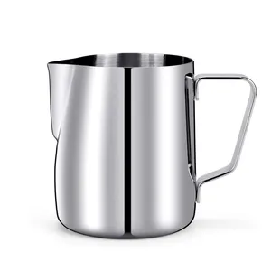 Milk Frothing Pitcher 32oz Stainless Steel 304 Coffee Jug Espresso Steaming Pitcher