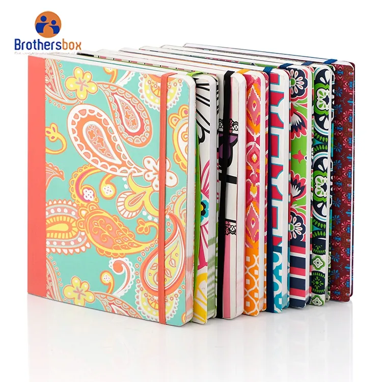 Produtos china personalizado notebook agenda caderno diário escola notebook parado