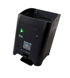 Par <span class=keywords><strong>LED</strong></span> Inalámbrico a Batería 9*18W RGBWA UV 6en1, Luces <span class=keywords><strong>LED</strong></span> para Bodas, Control por Wifi, Aplicación Móvil y <span class=keywords><strong>DMX</strong></span> <span class=keywords><strong>512</strong></span> - Product Image 4