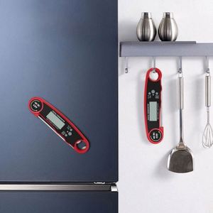เทอร์โมมิเตอร์วัดอุณหภูมิเนื้อแบบดิจิตอล กันน้ำ อ่านค่าได้รวดเร็ว ทนทาน ผลิตจากวัสดุ PVC พิมพ์ด้วย UV สำหรับการย่าง ทำอาหาร ครัว บาร์บีคิว - Product Image 3