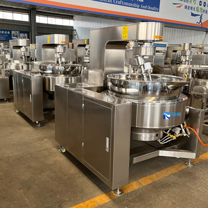 Bollitore Industriale a Gas Inclinabile con Agitatore, Grande Capacità per Cottura e Miscelazione di Arachidi e Caramelle - Product Image 6