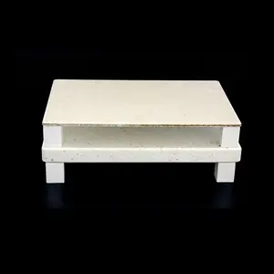 Perforated Plate Slab Ceramic Cordierite Kiln Shelf Refractory Cordierite Mullite Ceramic Support Plate
