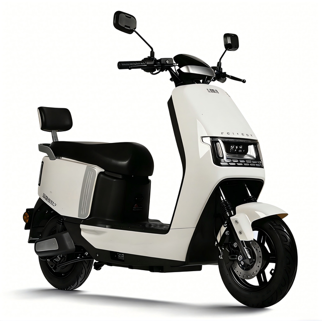 Home Economical Electric Motorcycle 1500W Powerful Motor Double Disc Brakes Oversized LED Lights 60V/72V 200kg Load Capacity