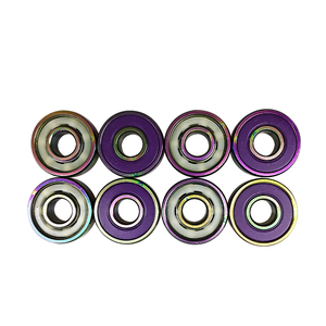 Roulement en céramique titane arc-en-ciel 608RS pour trottinette, skateboard, <span class=keywords><strong>longboard</strong></span>, haute vitesse, précision ABEC-11, logo OEM, haute qualité - Product Image 5