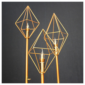 Lámpara de metal con diamantes para decoración de bodas, pasarelas y eventos, con función de elevación, para decoración de caminos y jardines, guía de camino. - Product Image 4