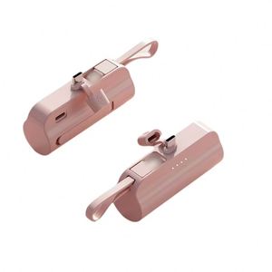 Newest Mini Portable 5000Mah Power Bank USB Input Rechargeable Capsule With Stand Mobile Phone Emergency Charging Outdoor Use - Product Image 2