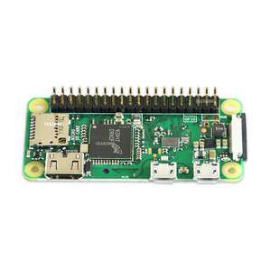 Carte Raspberry Pi Zero / Zero W / Zero WH avec WIFI, processeur 1 GHz, prise en charge du système d'exploitation Linux, sortie vidéo HD 1080P - Product Image 1