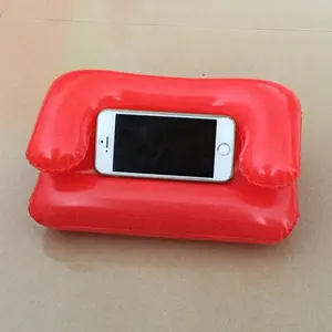 sofa shape novelty inflatable cell phone holder for desk